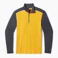 Longsleeve termoactiv pentru bărbați Smartwool Merino 250 Baselayer 1/4 Zip Boxed charcoal honey gold 3