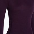 Bluză termică pentru femei Smartwool Merino 250 Baselayer Crew Boxed purple iris heather 5