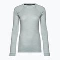 Smartwool Merino 250 Merino 250 Baselayer Crew pentru femei Cutie de iarnă cer heather heather tricou termic 3