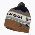 Smartwool Knit Knit Winter Pattern POM beanie Deep Navy Heather heather 3