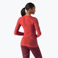 Bluză termică damă Smartwool Intraknit Thermal Merino Baselayer Crew scarlet/black 6