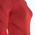 Bluză termică damă Smartwool Intraknit Thermal Merino Baselayer Crew scarlet/black 3