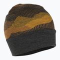 Șapcă Smartwool Merino reversibilă cu manșete cu manșetă de cărbune mtn scape cap