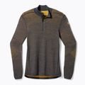 Longsleeve termoactiv pentru bărbați Smartwool Intraknit Thermal Merino Baselayer 1/4 charcoal/honey gold 3