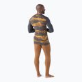 Bluză termică pentru bărbați Smartwool Merino 250 Baselayer Crew Boxed charcoal mtn scape 2
