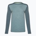 Bluză termică pentru bărbați Smartwool Merino 250 Baselayer Crew Boxed pewter blue-lead 3