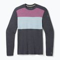 Bluză termică pentru bărbați Smartwool Thermal Merino Baselayer Colorblock Crew Boxed charcoal 3
