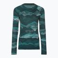 Bluză termică damă Smartwool Merino 250 Baselayer Crew Boxed twilight blue mtn scape 3