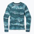 Bluză termică damă Smartwool Merino 250 Baselayer Crew Boxed twilight blue mtn scape 6