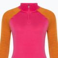 Longsleeve termoactiv pentru femei Smartwool Classic Thermal Merino Baselayer 1/4 Zip Boxed power pink 5