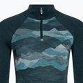 Longsleeve termoactiv pentru femei Smartwool Classic Thermal Merino Baselayer 1/4 Boxed twilight blue 5