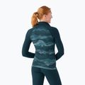 Longsleeve termoactiv pentru femei Smartwool Classic Thermal Merino Baselayer 1/4 Boxed twilight blue 2