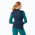 Longsleeve termoactiv pentru femei Smartwool Intraknit Thermal Merino Baselayer Colorblock 1/4 deep navy 2