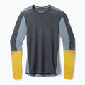 Bluză termică pentru bărbați Smartwool Intraknit Thermal Merino Baselayer Colorblock Crew charcoal 3