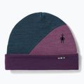 Căciulă Smartwool Thermal Merino Colorblock twilight blue heather
