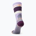 Șosete de trekking pentru femei Smartwool Hike Full Cushion Saturnsphere Crew ultra violet 7