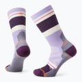 Șosete de trekking pentru femei Smartwool Hike Full Cushion Saturnsphere Crew ultra violet 8