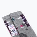 Șosete de trekking pentru femei Smartwool Hike Full Cushion Alpine Perch Crew light gray 3