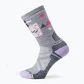 Șosete de trekking pentru femei Smartwool Hike Full Cushion Alpine Perch Crew light gray 6