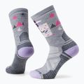 Șosete de trekking pentru femei Smartwool Hike Full Cushion Alpine Perch Crew light gray 9
