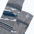 Șosete pentru snowboard Smartwool Snowboard Cushion Targeted Piste Machine OTC gri deschis 3