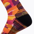 Smartwool șosete de trekking pentru femei Hike Light Cushion Bear Country Print Crew portocaliu rugină portocalie 4