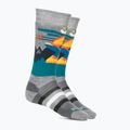 Șosete pentru copii Smartwool Wintersport Full Cushion Mountain Moose Pattern OTC light gray