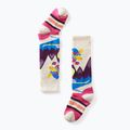 Șosete pentru copii Smartwool Wintersport Full Cushion Mountain Moose Pattern OTC moonbeam 6