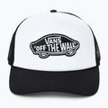 Șapcă pentru bărbați Vans Classic Patch Curved Bill Trucker black/white 2