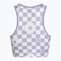 Top pentru femei Vans Longline Racerback Bralette Floral checkerboard/sweet lavender 2