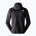 Jachetă bărbătească The North Face Dawn Turn Hybrid Ventrix Midlayer pentru bărbați, gri stalin/negru/portocaliu șocant 6