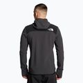 Jachetă bărbătească The North Face Dawn Turn Hybrid Ventrix Midlayer pentru bărbați, gri stalin/negru/portocaliu șocant 2