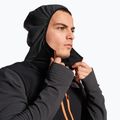 Jachetă bărbătească The North Face Dawn Turn Hybrid Ventrix Midlayer pentru bărbați, gri stalin/negru/portocaliu șocant 4