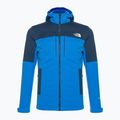 Jachetă softshell pentru bărbați The North Face Diablo Softshell cu glugă detașabilă albastru optic/albastru închis 5