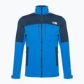 Jachetă softshell pentru bărbați The North Face Diablo Softshell cu glugă detașabilă albastru optic/albastru închis 6