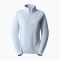 Hanorac fleece pentru femei The North Face 100 Glacier 1/4 Zip dusty periwinkle 4