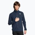 Hanorac fleece pentru bărbați The North Face 100 Glacier Full Zip summit navy