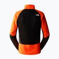 Jachetă softshell pentru bărbați The North Face Dawn Turn Softshell Fz negru/portocaliu șocant/galben asfalt 5