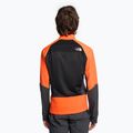 Jachetă softshell pentru bărbați The North Face Dawn Turn Softshell Fz negru/portocaliu șocant/galben asfalt 2