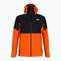 Jachetă softshell pentru bărbați The North Face Jazzi Gtx roșu portocaliu/negru 6
