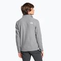 Bărbați The North Face 100 Glacier Glacier 1/4 Zip fleece sweatshirt mediu gri heather 2