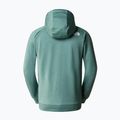Hanorac de trekking pentru bărbați The North Face Reaxion Fleece F/Z Hoodie dark sage heather/asphalt grey 5