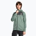Hanorac de trekking pentru bărbați The North Face Reaxion Fleece F/Z Hoodie dark sage heather/asphalt grey