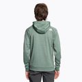 Hanorac de trekking pentru bărbați The North Face Reaxion Fleece F/Z Hoodie dark sage heather/asphalt grey 2