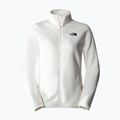 Pulover fleece pentru femei The North Face 100 Glacier Fz gardenia alb 5