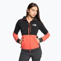 Geacă de puf pentru femei The North Face Dawn Turn Hybrid Ventrix Hoodie radiant orange/black/asphalt grey