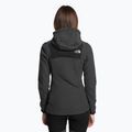 Hanorac cu glugă The North Face Homesafe Full Zip Fleece Hoodie pentru femei, negru/asfalt gri cu dungi/negru 2