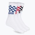 Șosete pentru bărbați  Vans Classic Check Crew 3 pary white