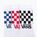 Șosete pentru bărbați  Vans Classic Check Crew 3 pary white 6