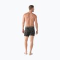 Boxeri termoactivi pentru bărbați Smartwool Merino Print Boxer Brief black gone camping 2